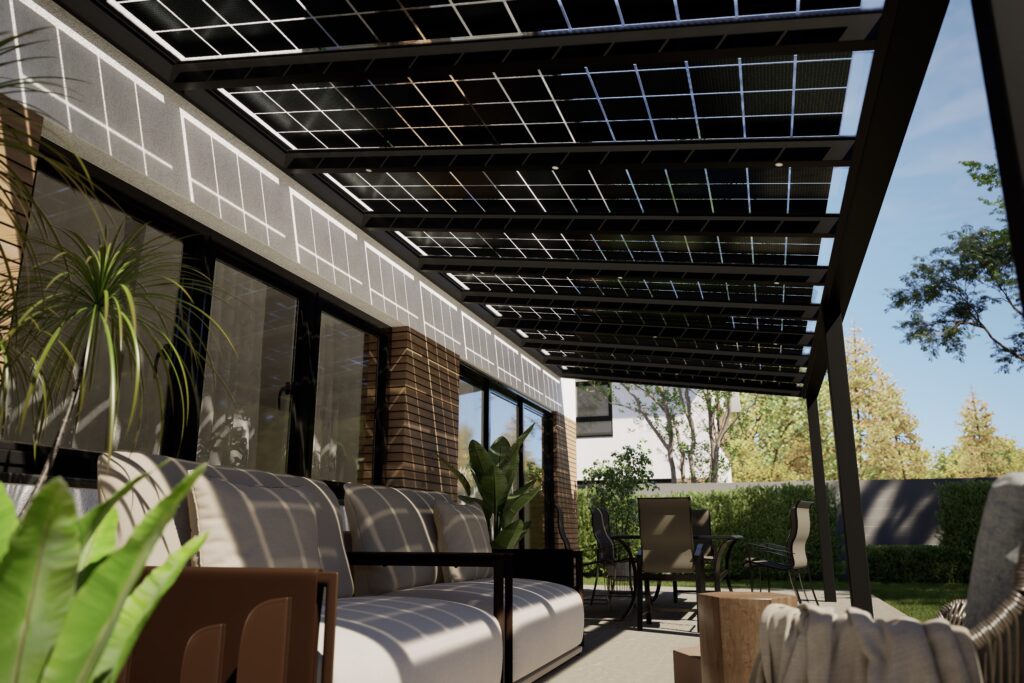 Sommergarten aus Glas in Calw – moderner Regenschutz und Wohnraumerweiterung von GreenSolar365