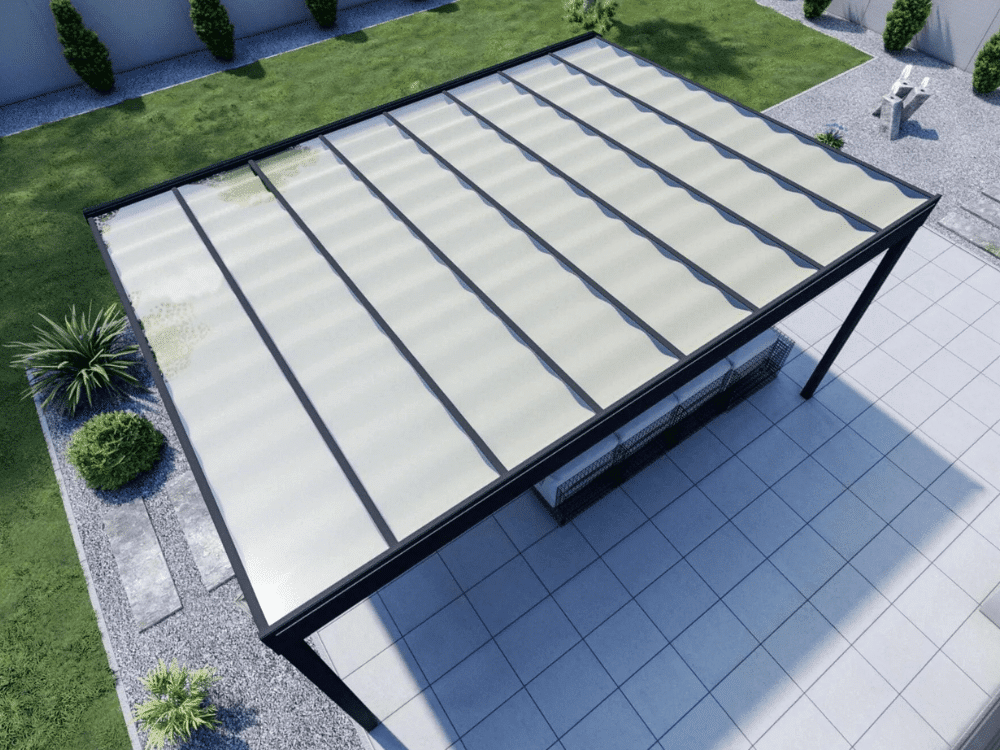 Solar-Carport und Terrassenüberdachung in Böblingen und Sindelfingen – GreenSolar365